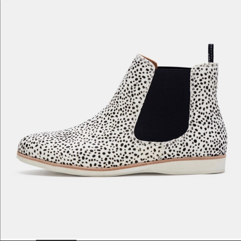 Rollie Chelsea Medium Snow Leopard Boots
